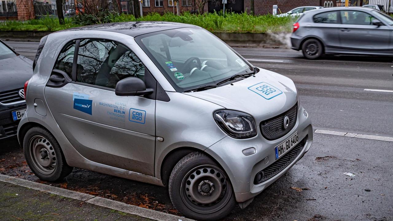Carsharing Auto von ShareNow Carsharing Auto von ShareNow