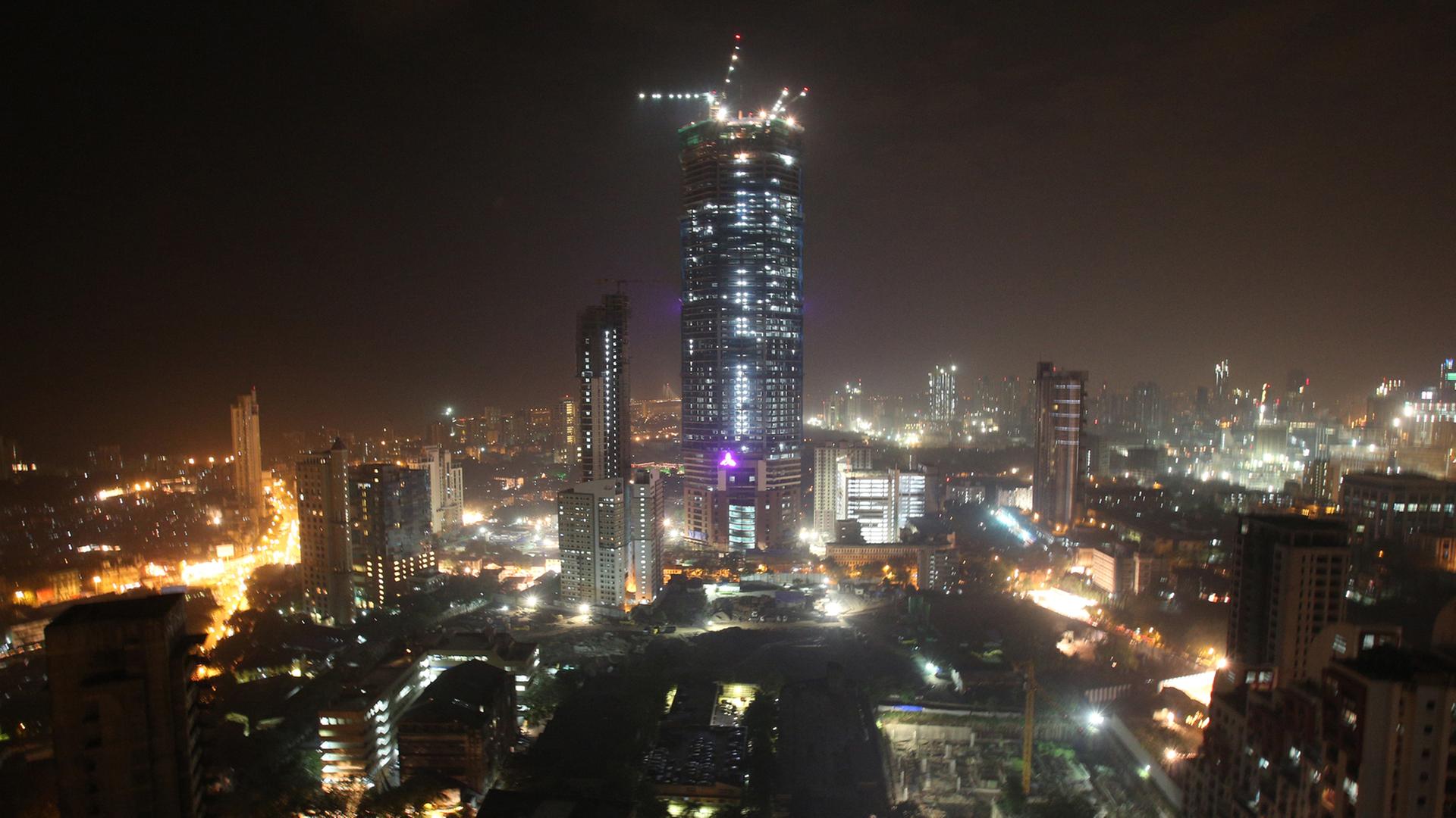 Mumbai bei Nacht Mumbai bei Nacht