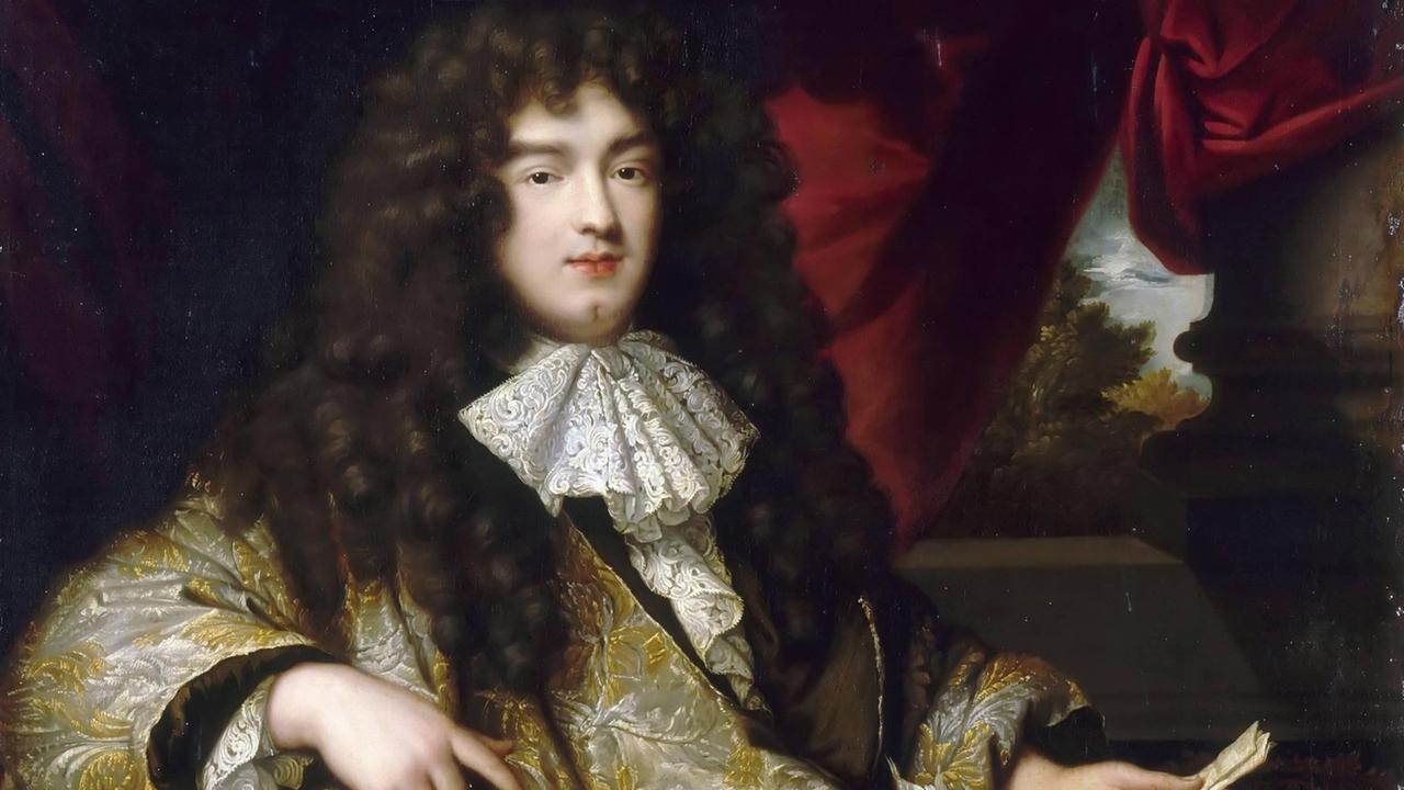 Porträt von Jean-Baptiste Colbert, Marquis de Seignelay (1651-1690). Der Künstler ist Jean-Marc Nattier (1685-1766)