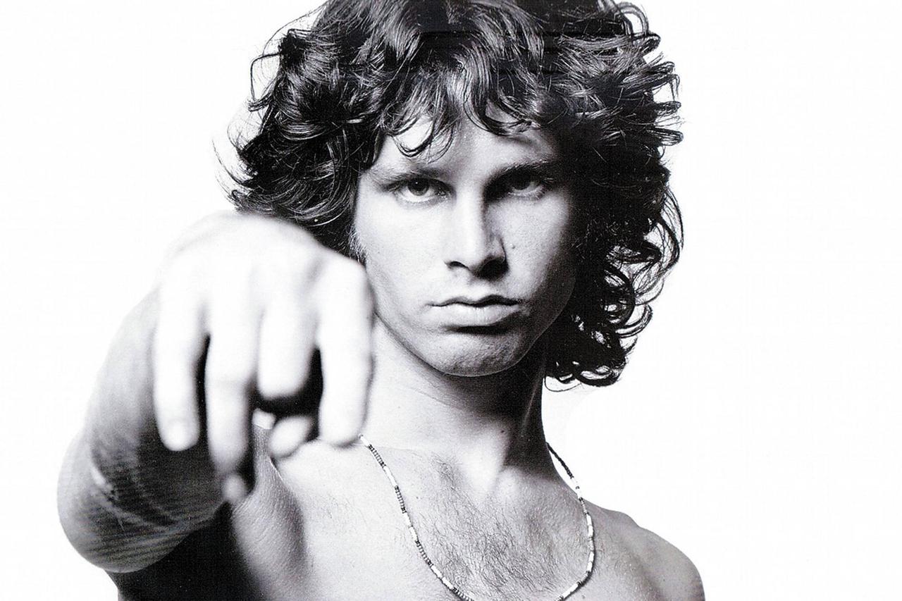 Aufnahme von Jim Morrison. Aufnahme von Jim Morrison.