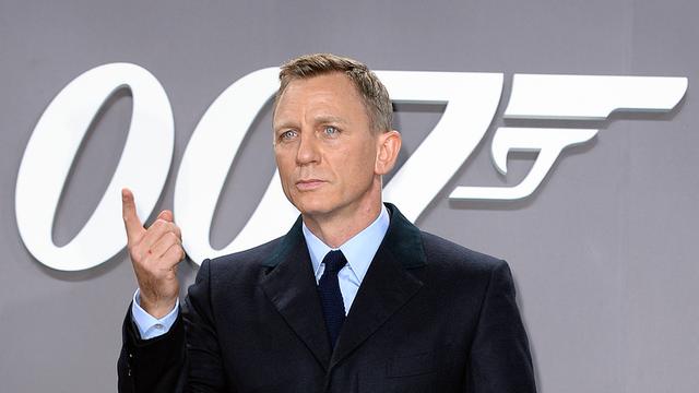 Schauspieler Daniel Craig auf der Deutschlandpremiere des neuen James-Bond-Films "Spectre".