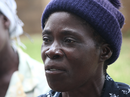 Bridget Kapopo, Bäuerin in Sambia Bridget Kapopo, Bäuerin in Sambia