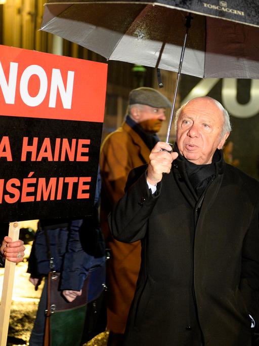 Proteste gegen Antisemitismus in Brüssel (Januar 2014)