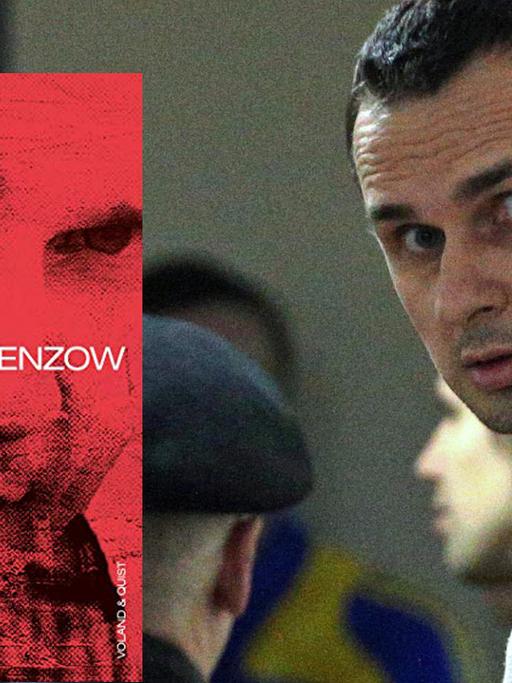Der ukrainische Filmemacher Oleg Senzow wird von Polizisten zu einem Verhör gebracht; Aufnahme vom Dezmber 2014