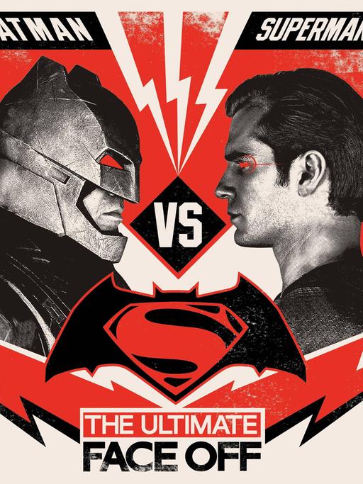 Werbung für den Film "Batman V Superman: Dawn of Justice"