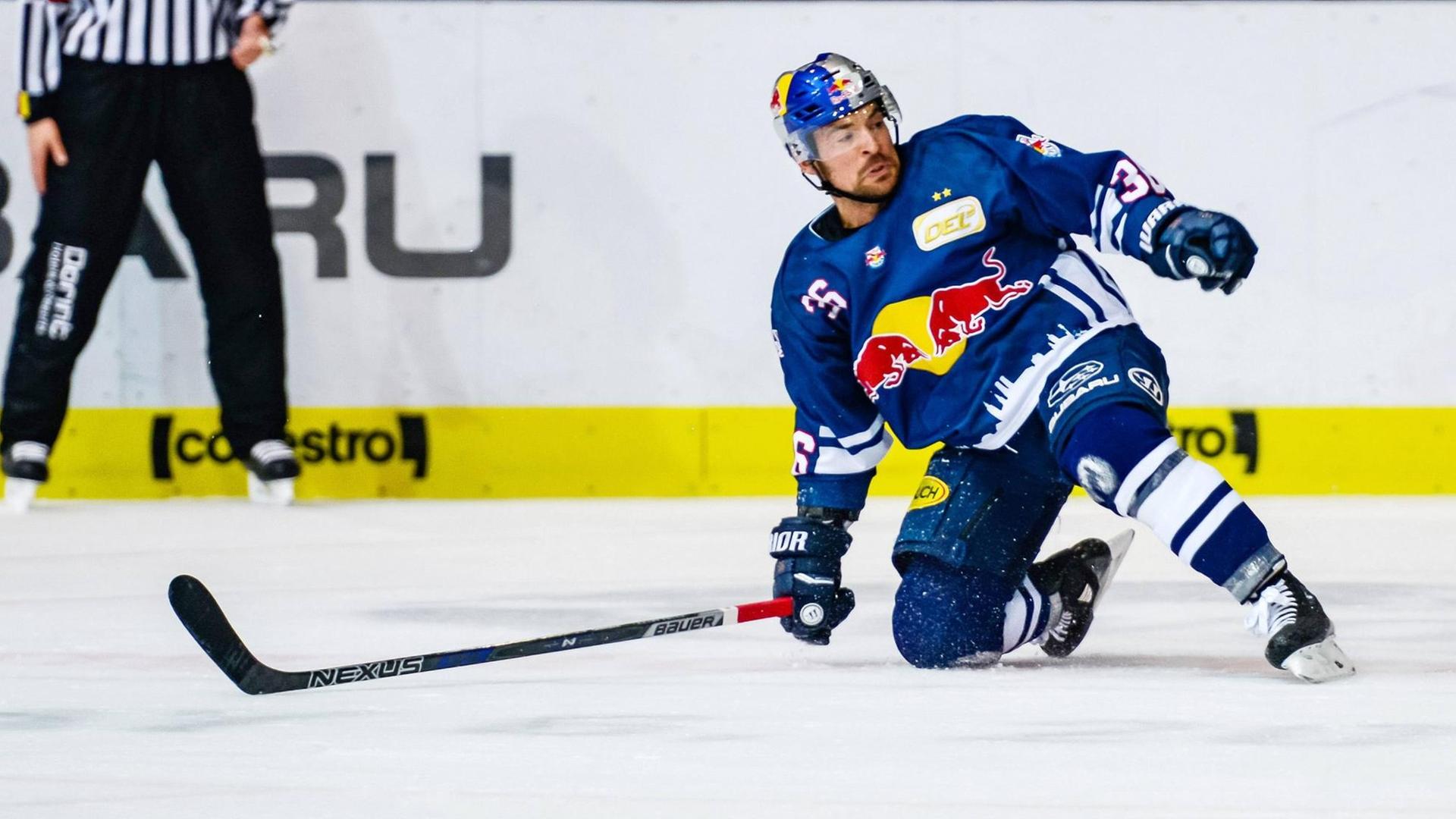 Das Bild zeigt den Eishockey-Profi Yannic Seidenberg. Das Bild zeigt den Eishockey-Profi Yannic Seidenberg.