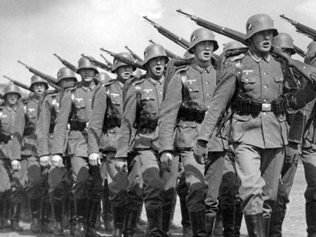 Die deutscher Wehrmachtssoldaten