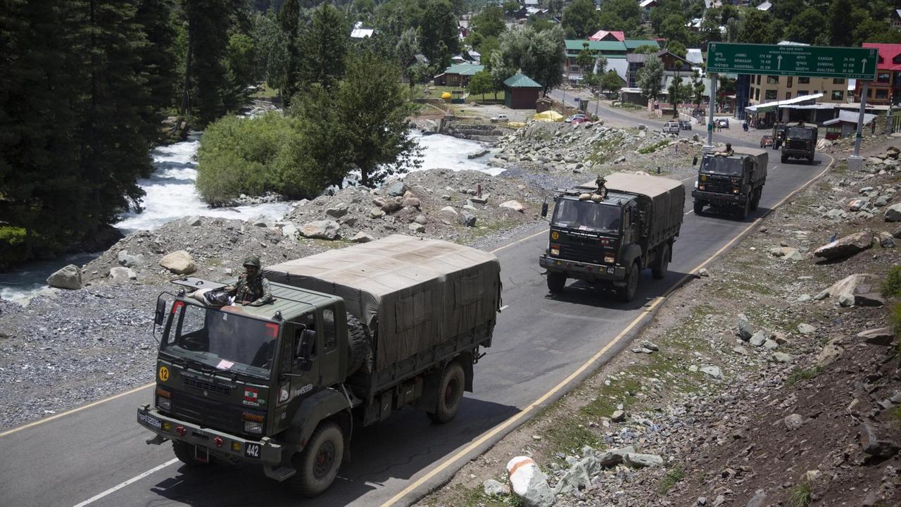 Bei den Zusammenstößen zwischen chinesischen und indischen Truppen in der Region Ladakh, Himalaya, sind im Juni mindestens 20 indische Soldaten ums Leben gekommen.