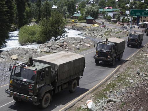 Bei den Zusammenstößen zwischen chinesischen und indischen Truppen in der Region Ladakh, Himalaya, sind mindestens 20 indische Soldaten ums Leben gekommen.