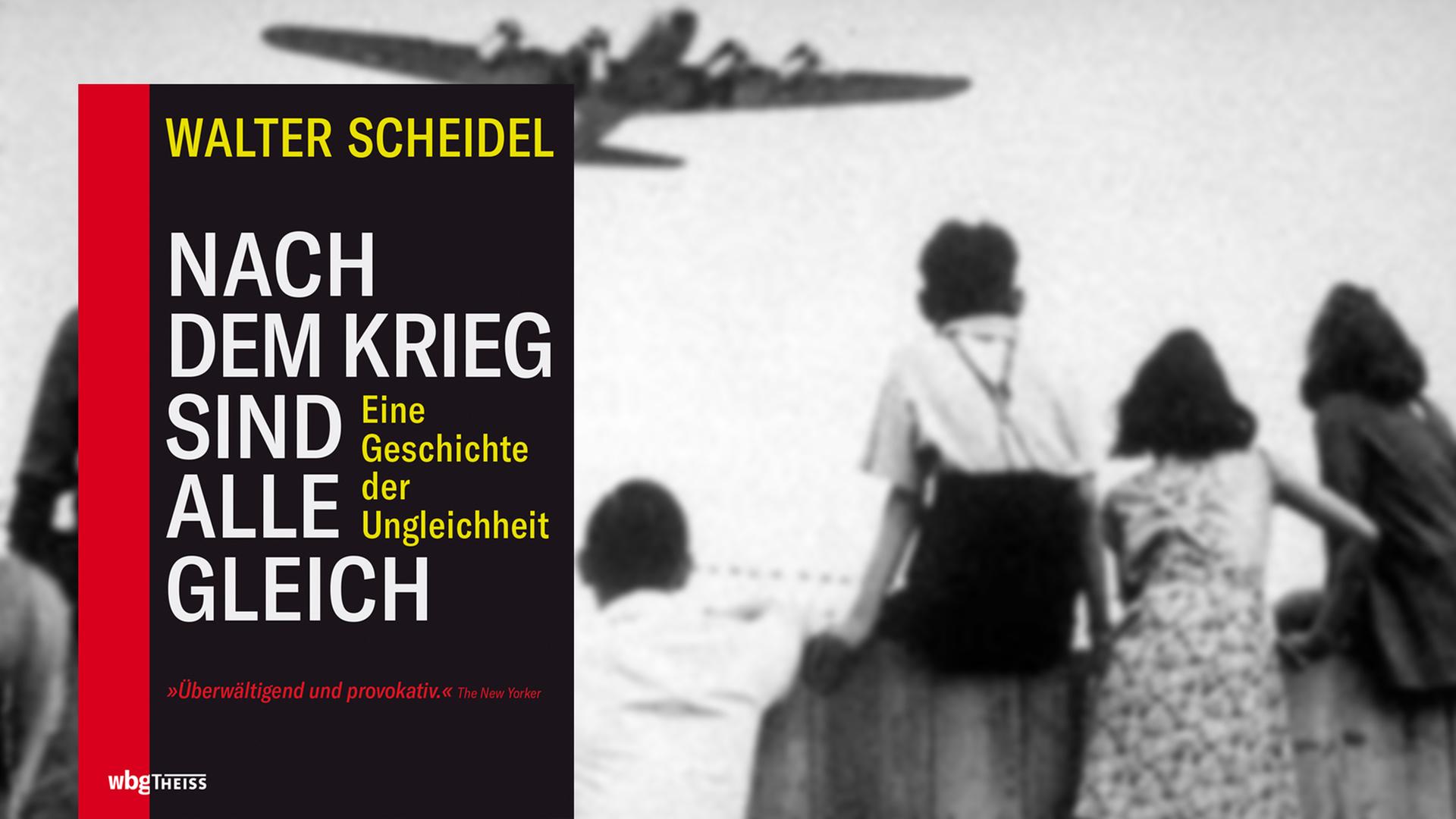 Buchcover "Nach dem Krieg sind alle gleich", im Hintergrund Kinder die nach dem Zweiten Weltkrieg einen sogenannten "Rosinenbomber" beobachten. Buchcover "Nach dem Krieg sind alle gleich", im Hintergrund Kinder die nach dem Zweiten Weltkrieg einen sogenannten "Rosinenbomber" beobachten.