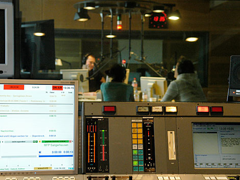Studio im Funkhaus Deutschlandradio Kultur