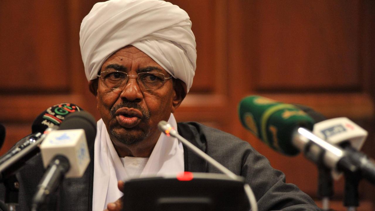 Der sudanesische Präsident Omar al-Baschir Der sudanesische Präsident Omar al-Baschir