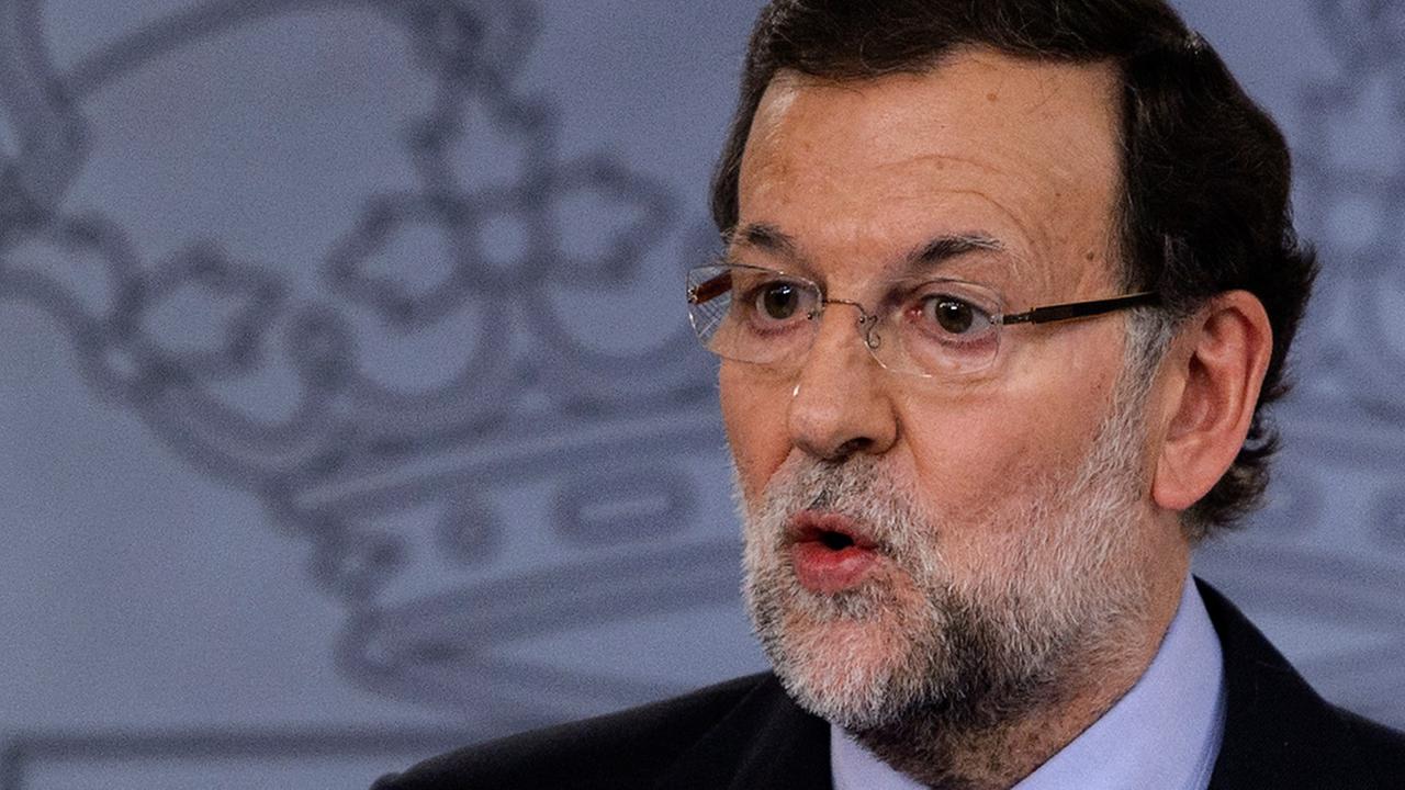Spaniens Ministerpräsident Mariano Rajoy. Spaniens Ministerpräsident Mariano Rajoy.