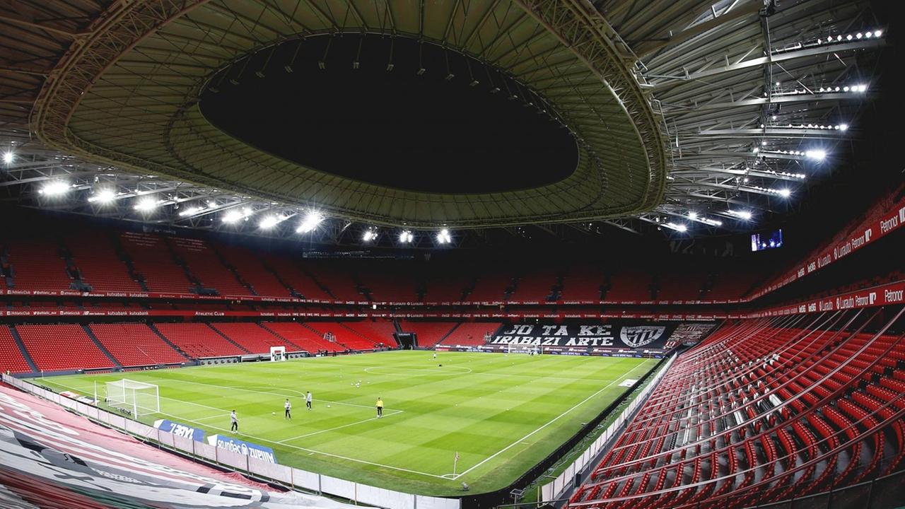 Das Stadion San Mames in Bilbao Das Stadion San Mames in Bilbao