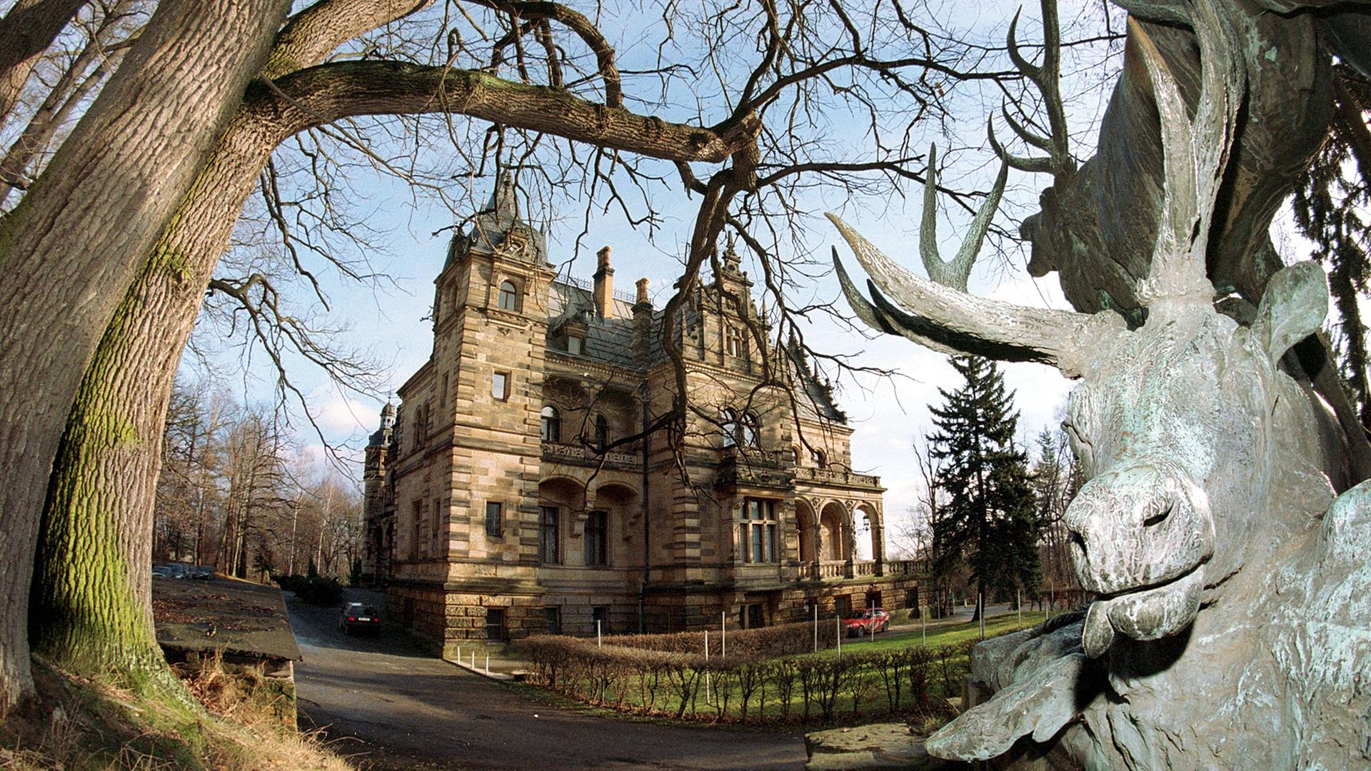 Das Schloss Hummelshain im Saale-Holzland-Kreis, Thüringen Das Schloss Hummelshain im Saale-Holzland-Kreis, Thüringen