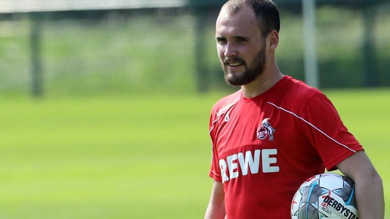 Kölns Spieler Birger Verstrate Kölns Spieler Birger Verstrate