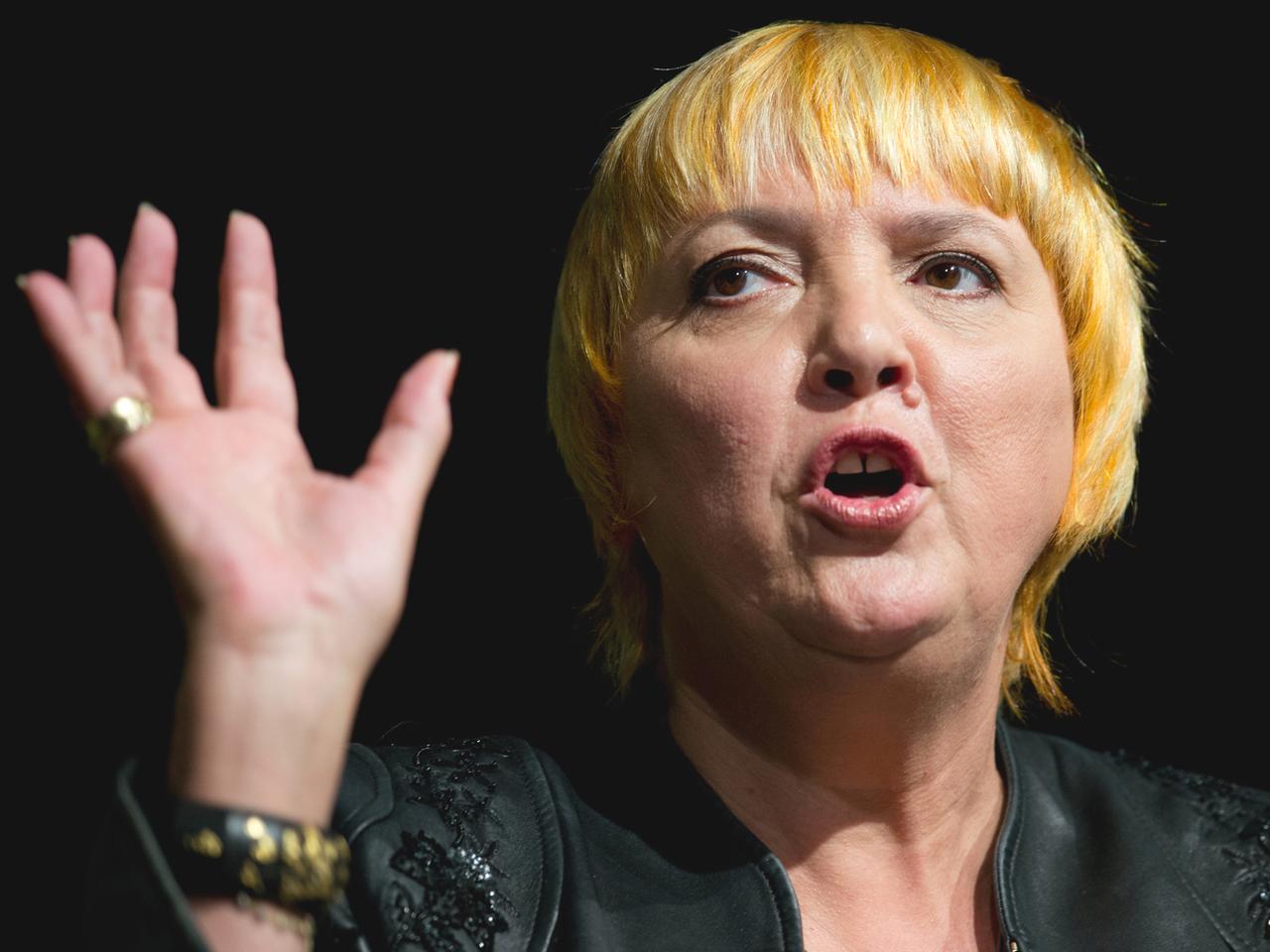 Bundestagsvizepräsidentin Claudia Roth (Grüne) Bundestagsvizepräsidentin Claudia Roth (Grüne)