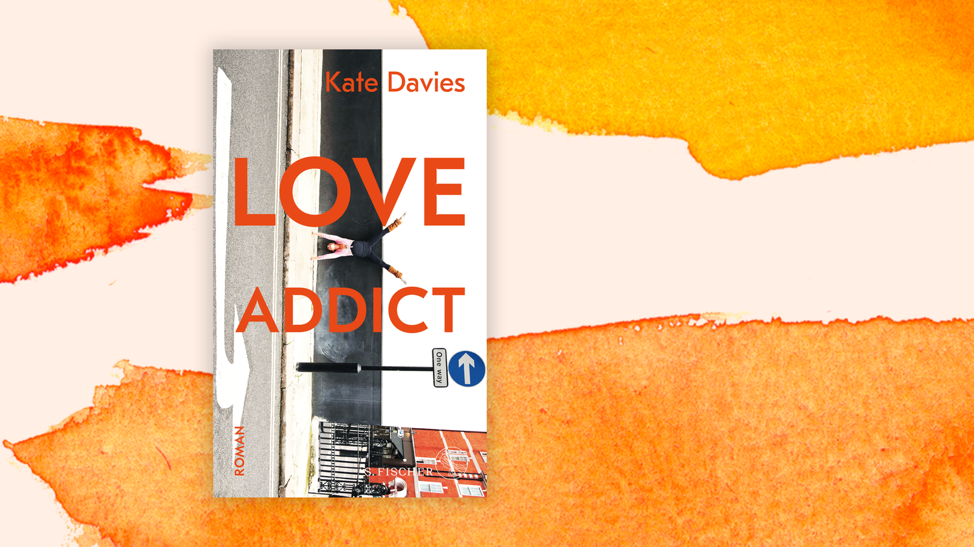 Zu sehen ist das Cover des Buches "Love Addict" von Kate Davies.