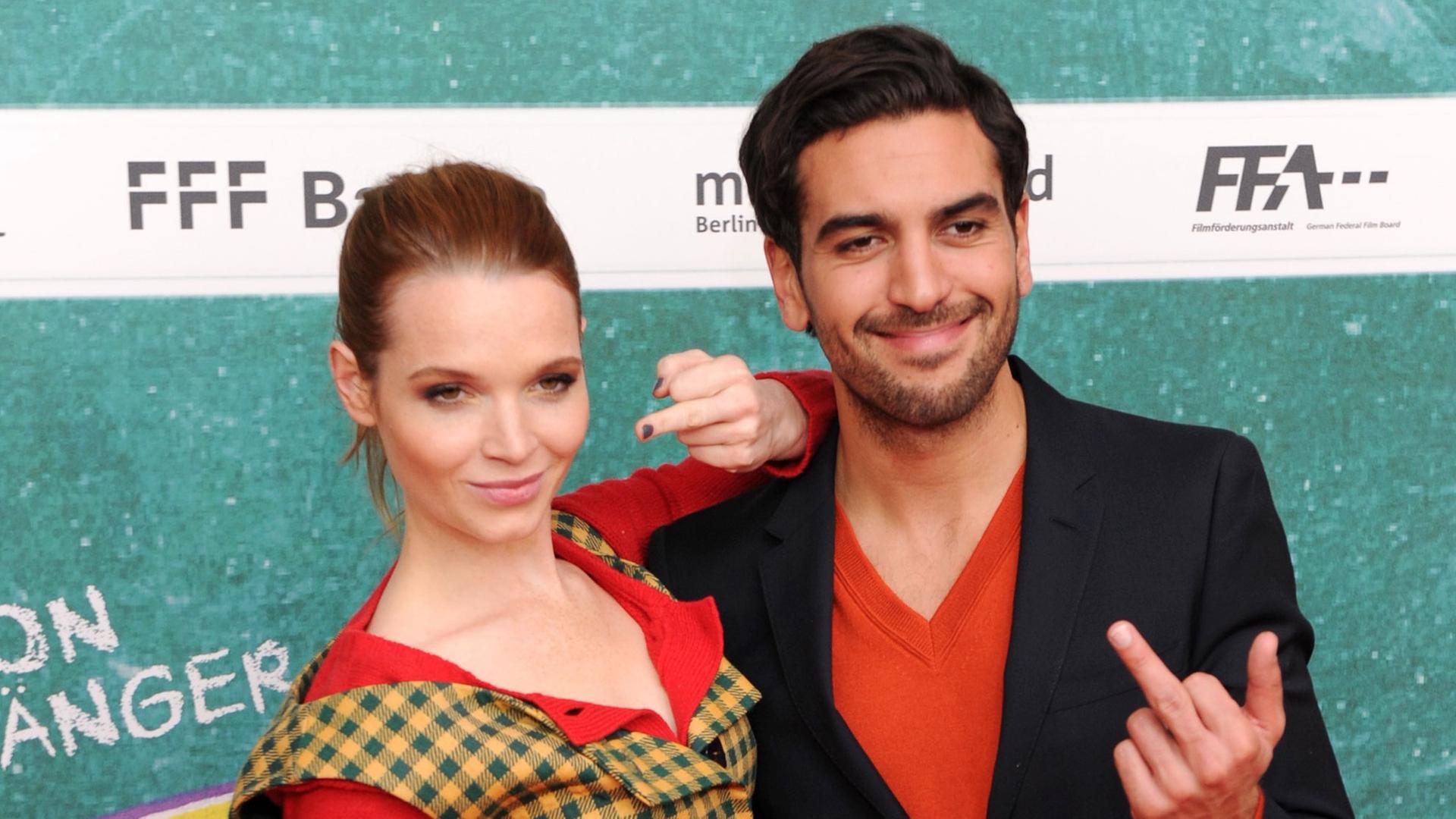 Die Schauspieler Elyas M'Barek und Karoline Herfurth Die Schauspieler Elyas M'Barek und Karoline Herfurth