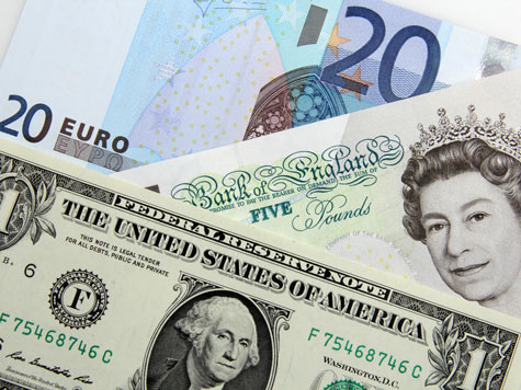 Dollar, Euro, Englisches Pfund Dollar, Euro, Englisches Pfund