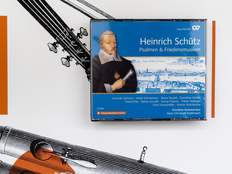 Abbildung der CD "Heinrich Schütz, Psalmen und Friedensmusiken"