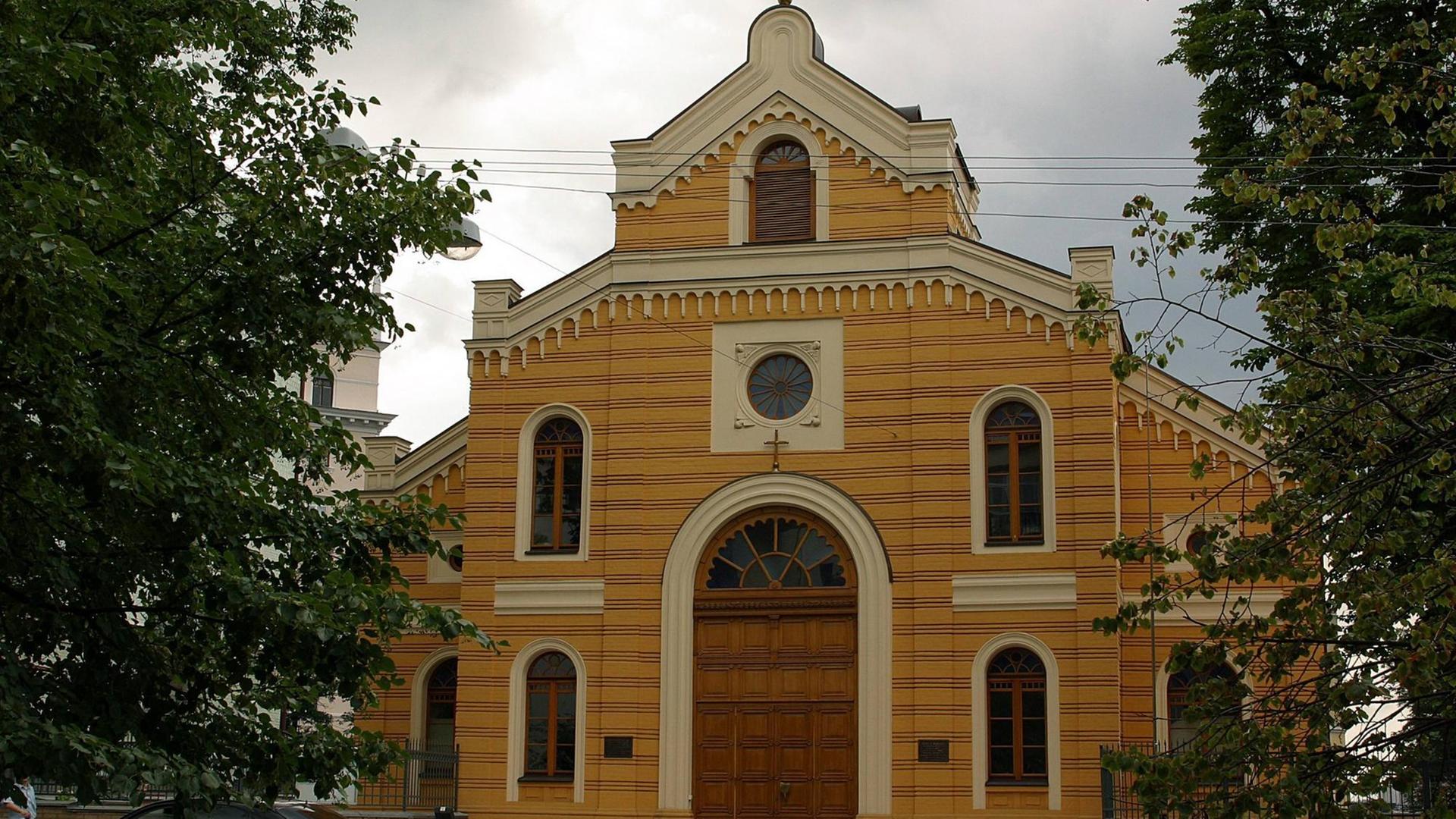 Lutheranische Kirche in Kiew, Außenansicht