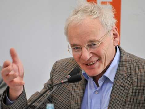 Der Historiker Götz Aly währen der Buchmesse in Leipzig 2013 Der Historiker Götz Aly währen der Buchmesse in Leipzig 2013