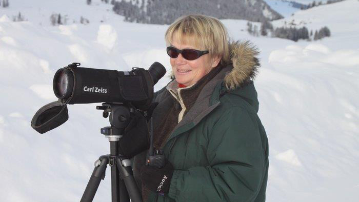 Elli Radinger im Yellowstone Nationalpark Elli Radinger im Yellowstone Nationalpark
