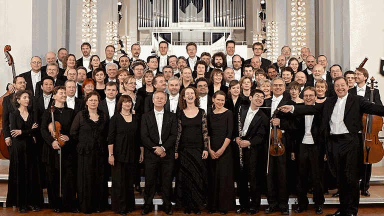 Das Brandenburgische Staatsorchester in der Konzerthalle C.P.E. Bach in Frankfurt/Oder