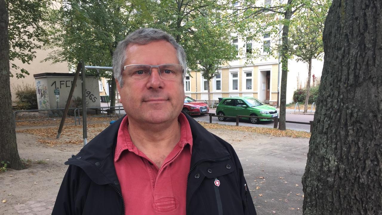 Pfarrer Horst Leischner von der evangelischen St. Jakobskirche Köthen erlebt häufig in Gesprächen, dass "viele Menschen auch von der deutschen Einheit enttäuscht sind."