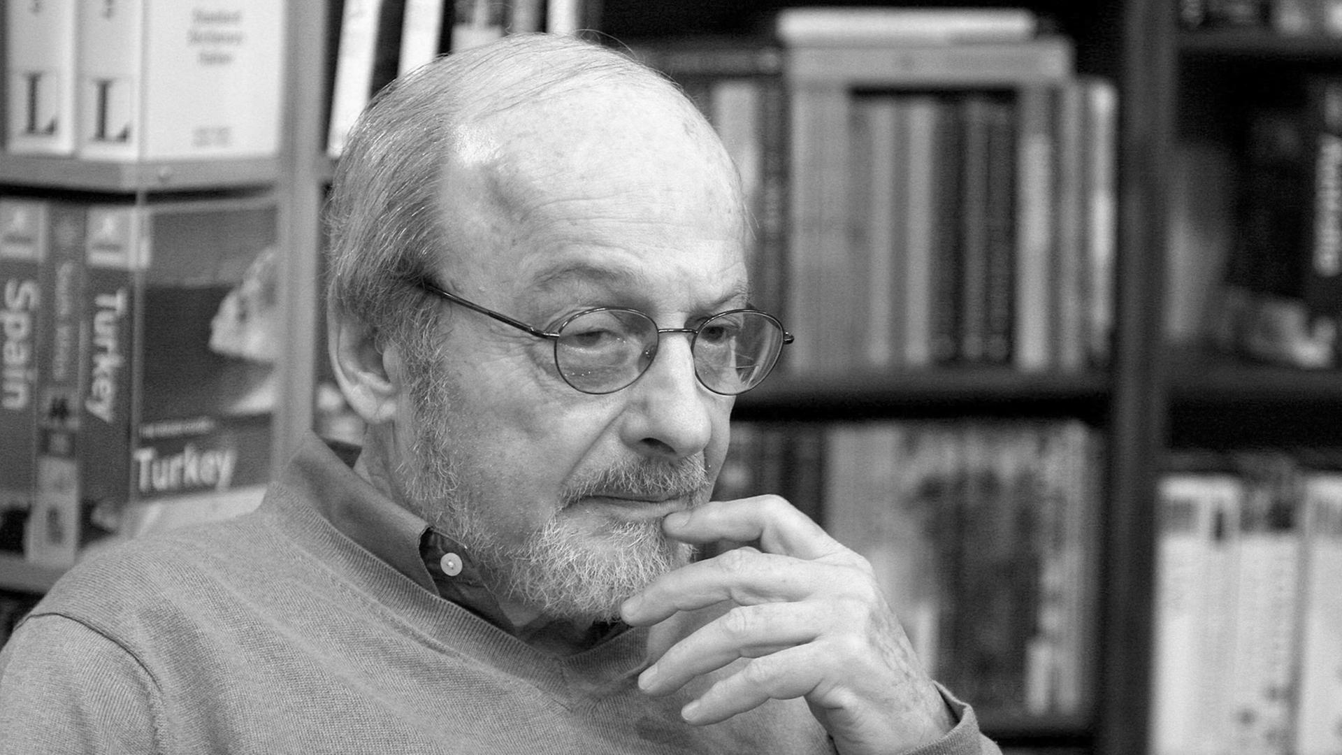 Der amerikanische Schriftsteller E.L. Doctorow im Jahr 2007 in Prag Der amerikanische Schriftsteller E.L. Doctorow im Jahr 2007 in Prag