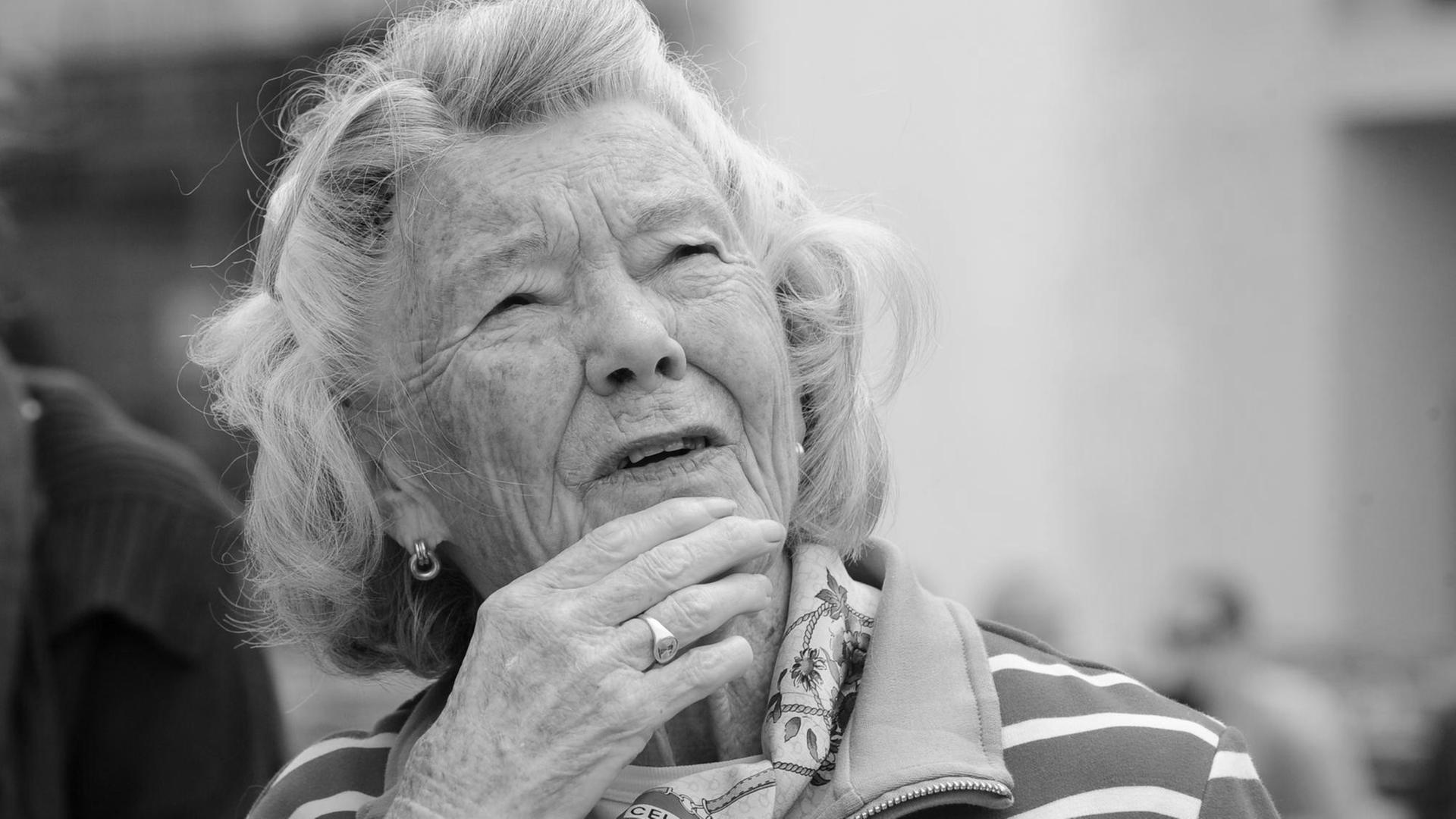 Die britische Schriftstellerin Rosamunde Pilcher Die britische Schriftstellerin Rosamunde Pilcher