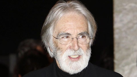 Der österreichische Filmregisseur Michael Haneke bei einer Ehrung im Circulo de Bellas Artes in Madrid, Spanien Der österreichische Filmregisseur Michael Haneke bei einer Ehrung im Circulo de Bellas Artes in Madrid, Spanien