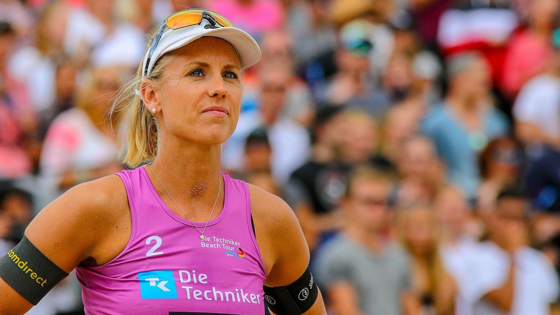 Beachvolleyballerin Karla Borger Beachvolleyballerin Karla Borger