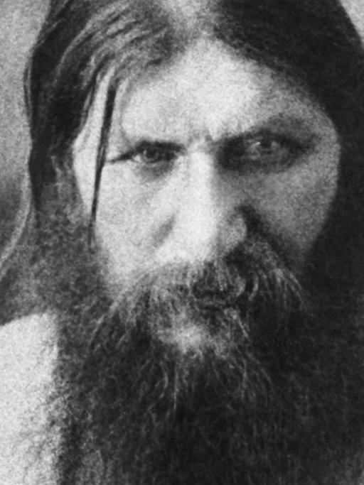 Porträt von Grigory Yefimovich Rasputin.