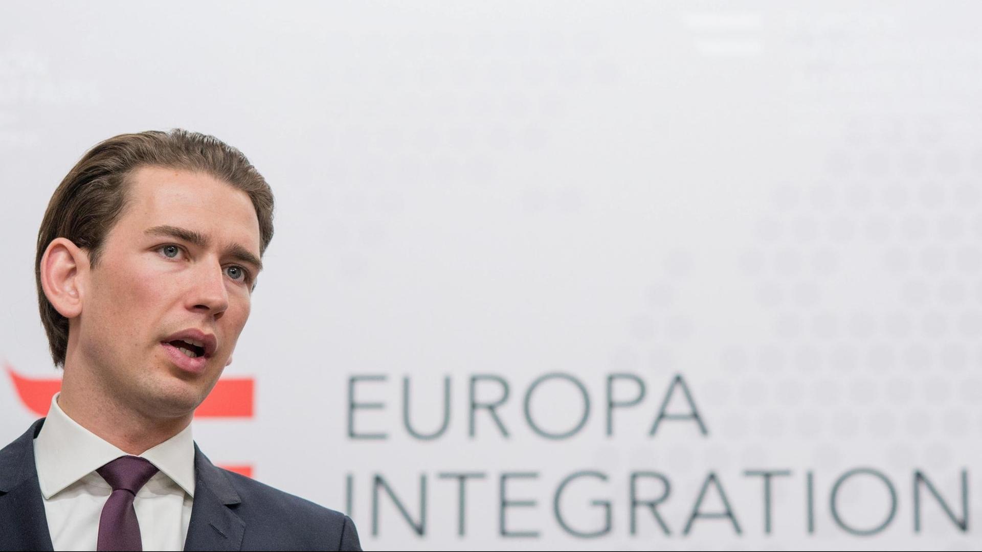 Der österreichische Außenminister Sebastian Kurz (ÖVP).