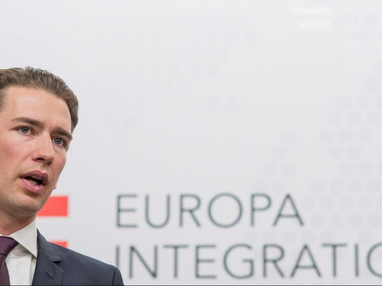 Der österreichische Außenminister Sebastian Kurz (ÖVP).