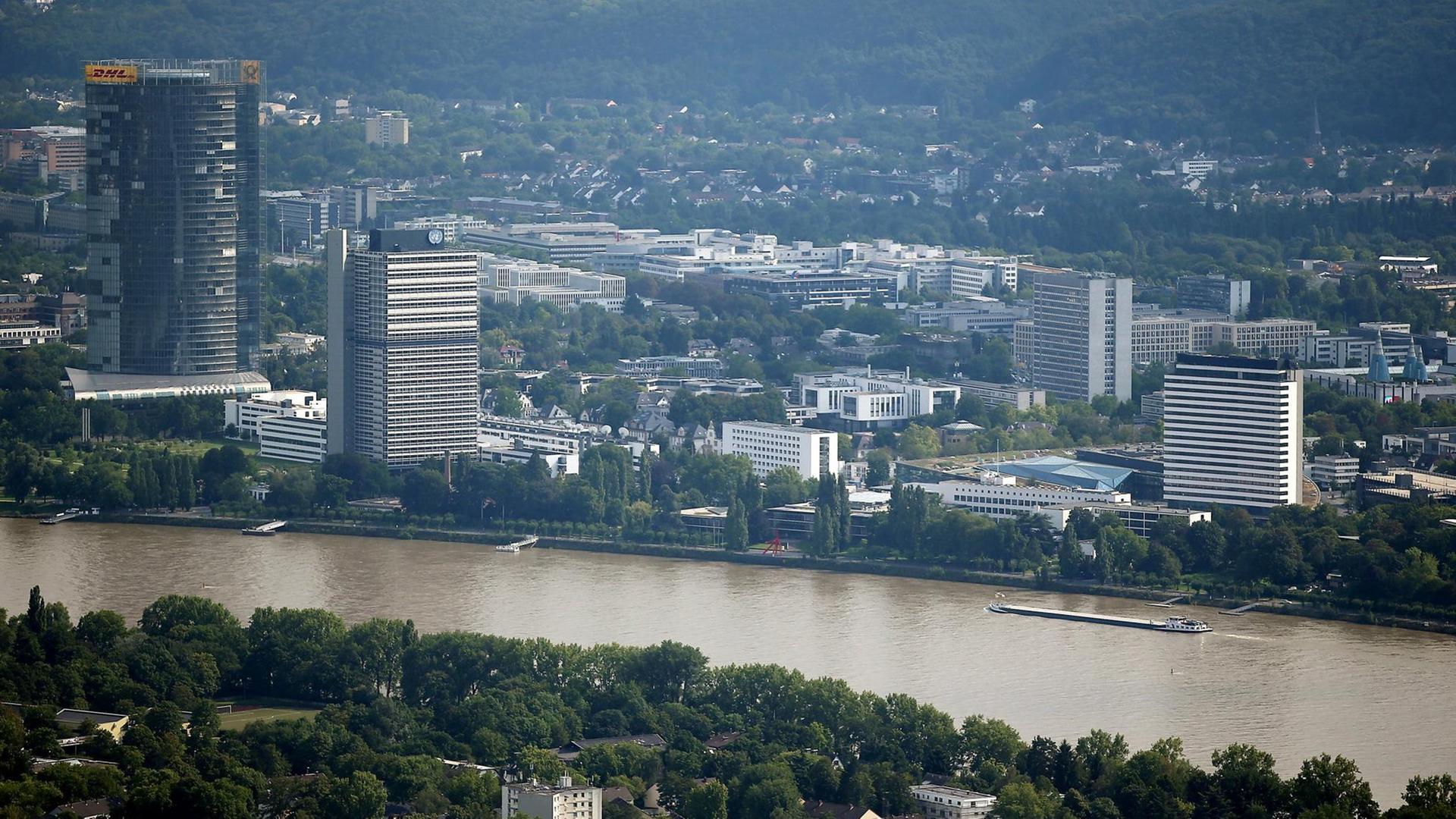 Das ehemalige Regierungsviertel in Bonn. Das ehemalige Regierungsviertel in Bonn.