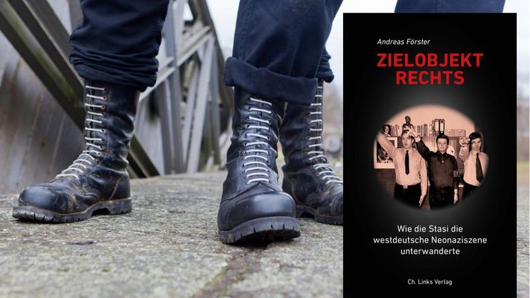 Buchcover/ Hintergrund: Springerstiefel Buchcover/ Hintergrund: Springerstiefel