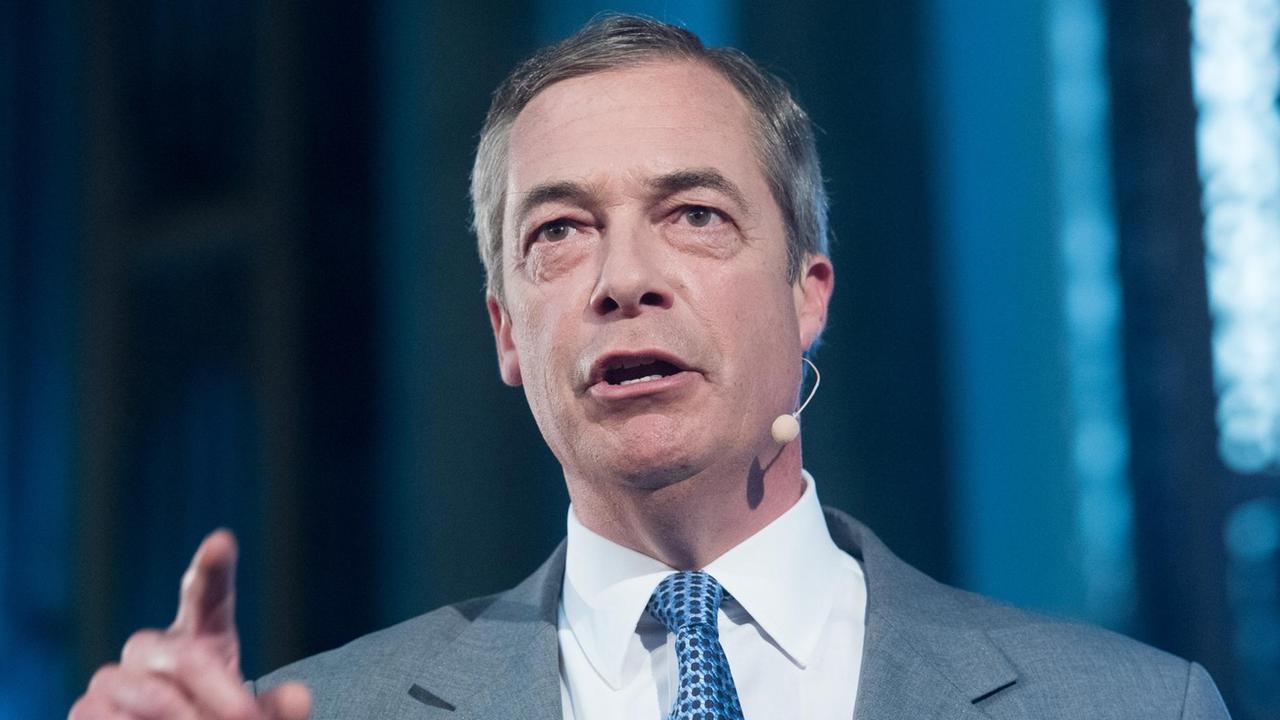 Nigel Farage von der Brexit-Partei im August 2019