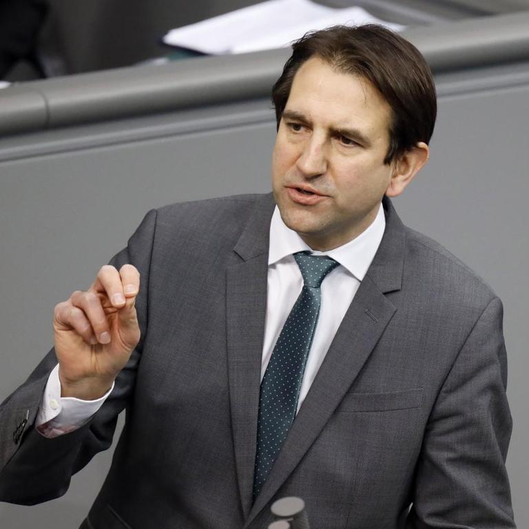 Andreas Jung in der 209. Sitzung des Deutschen Bundestages im Reichstagsgebäude. Berlin, 11.02.2021