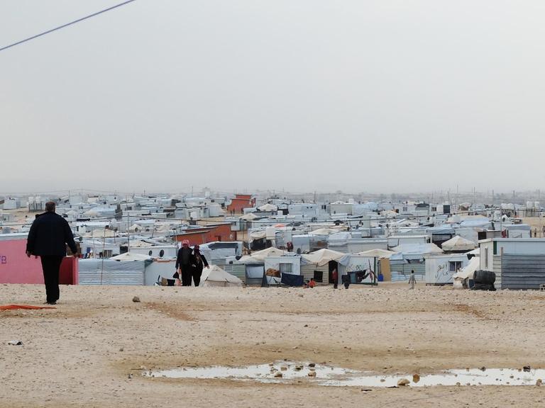 Das Fluechtlingscamp Zaatari