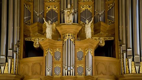 Schnitger Orgel der Hauptkirche St. Jacobi in Hamburg.