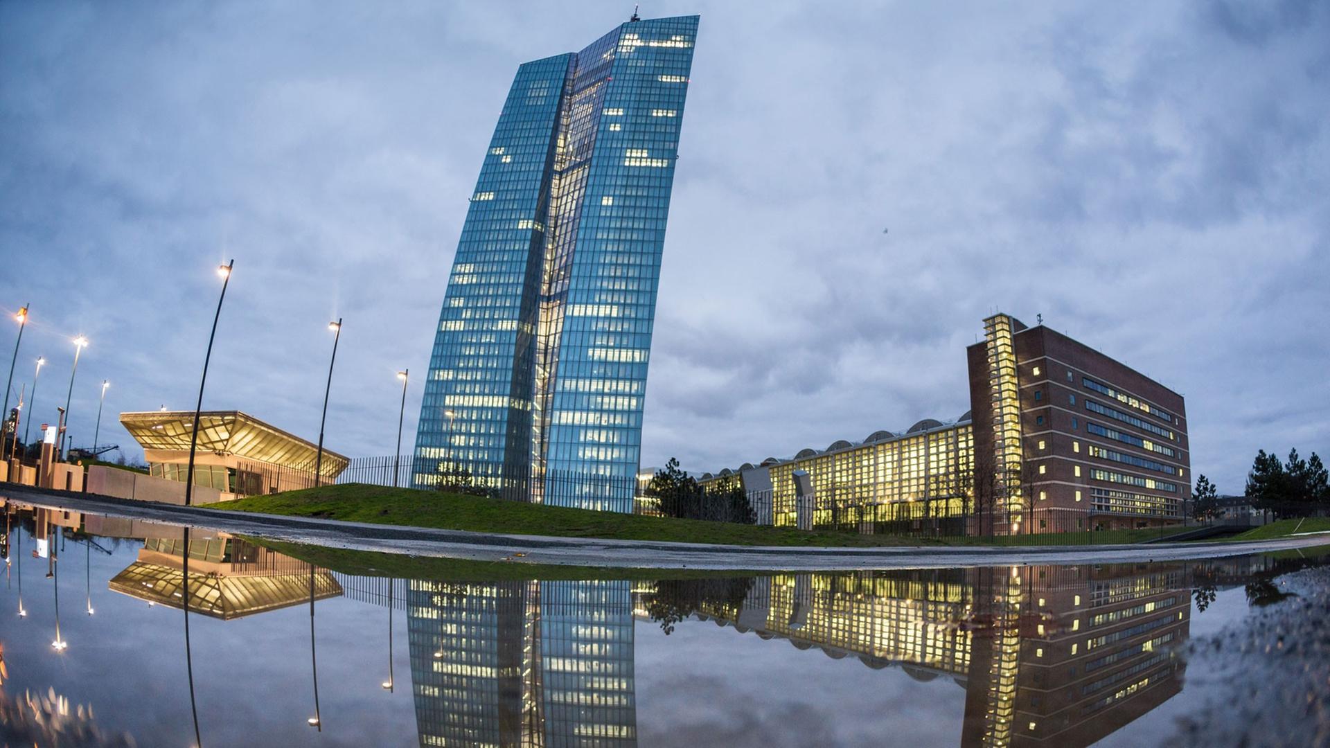 Die Zentrale der Europäischen Zentralbank Die Zentrale der Europäischen Zentralbank