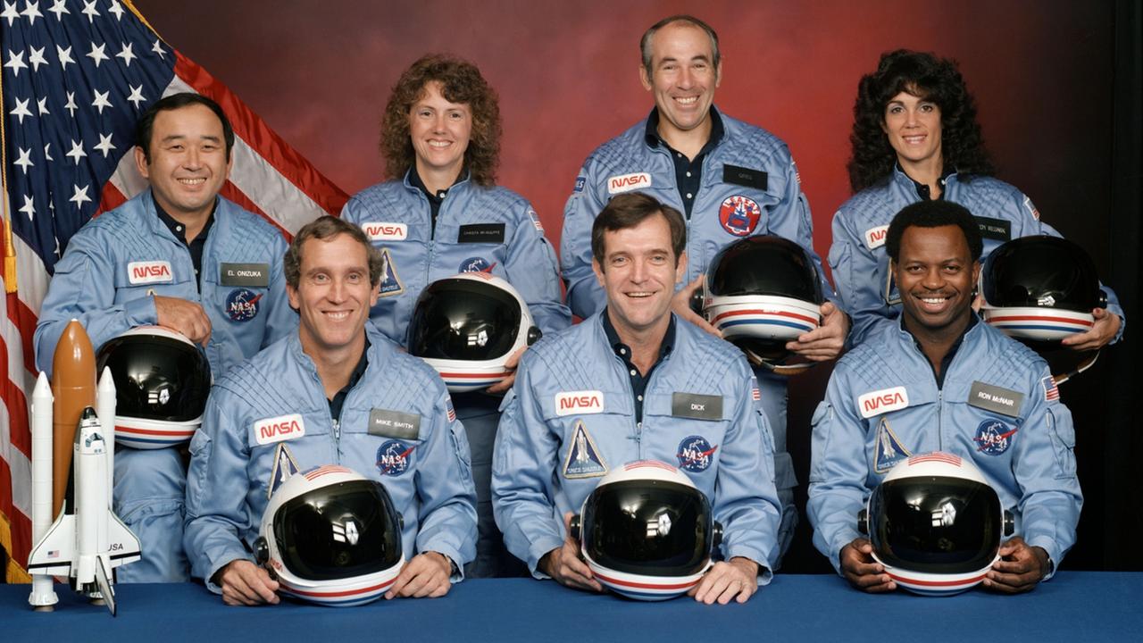 Die Besatzung des verunglückten Challenger-Fluges