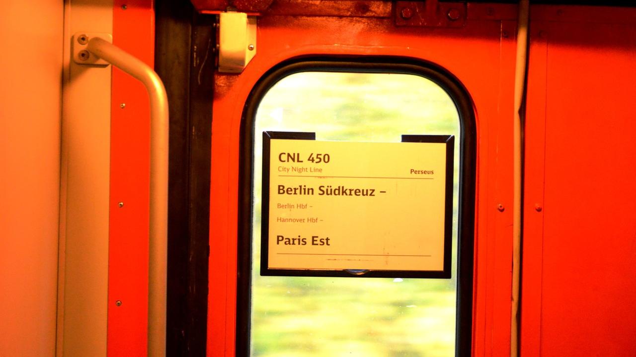 Nachtzug Berlin-Paris 
