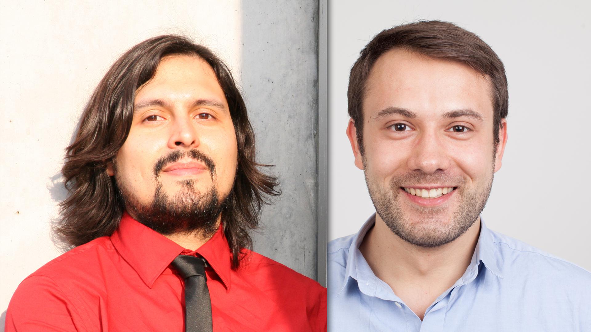 Stefan Ullrich, Sprecher der Fachgruppe Ehtik und Informatik bei der Gesellschaft für Informatik (links) und Rasmus Rothe, Gründer der Firma Merantix. Stefan Ullrich, Sprecher der Fachgruppe Ehtik und Informatik bei der Gesellschaft für Informatik (links) und Rasmus Rothe, Gründer der Firma Merantix.
