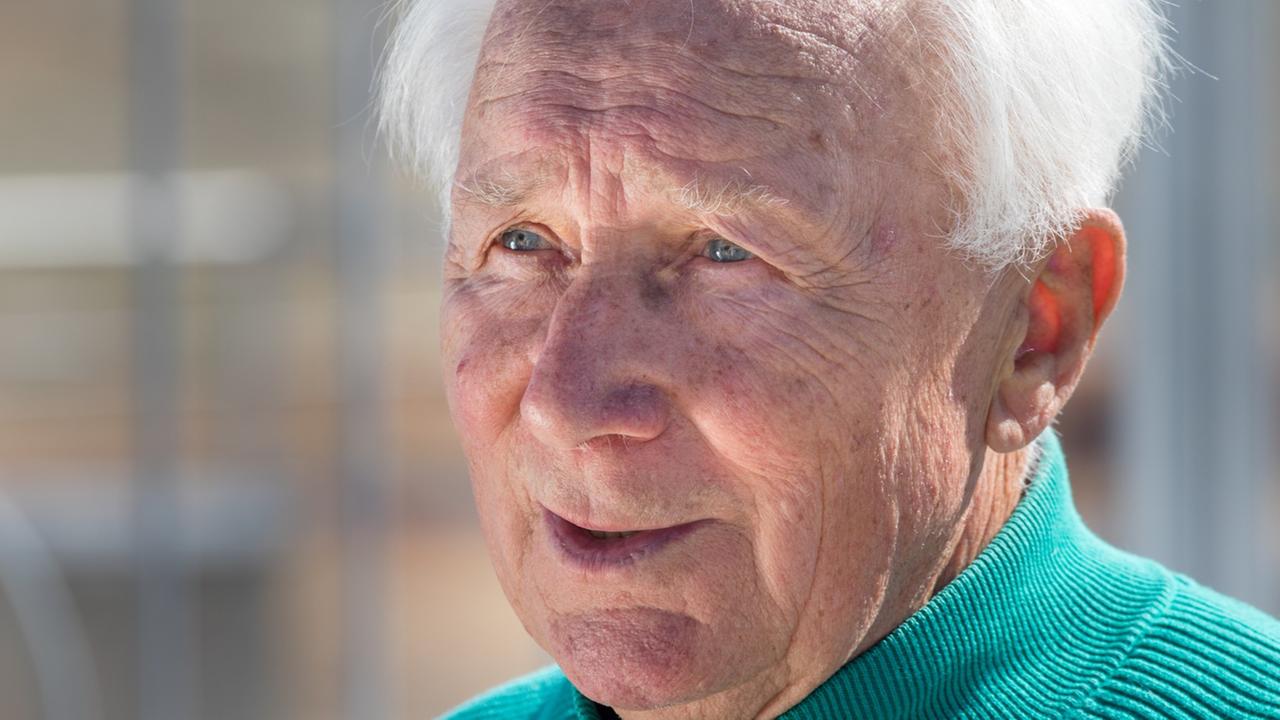 Der Kosmonaut: Sigmund Jähn im Juni in Baikonur Der Kosmonaut: Sigmund Jähn im Juni in Baikonur