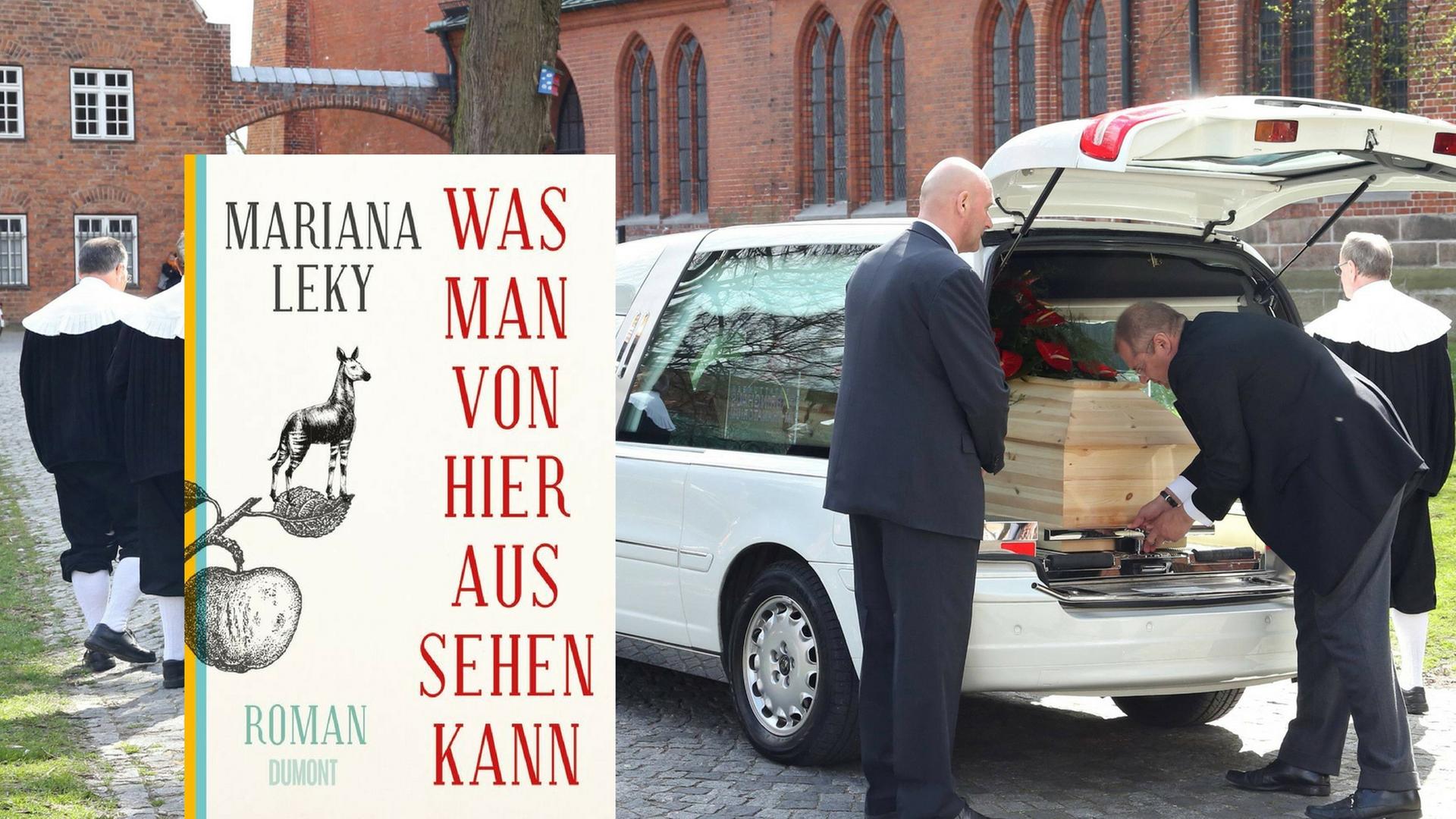Trauergesellschaft an seinem Sarg / Buchcover Trauergesellschaft an seinem Sarg / Buchcover