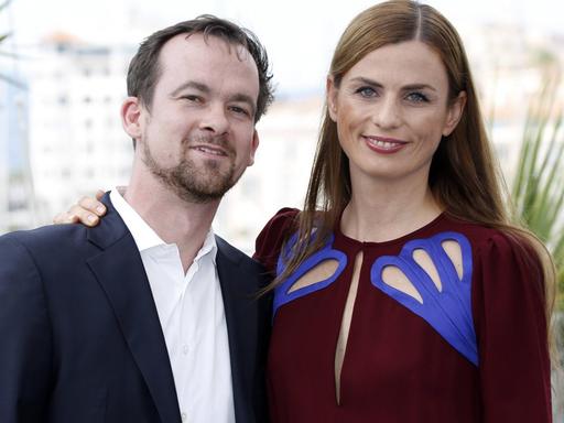 Filmproduzenten Jonas Dornbach und Janine Jackowski in Cannes.